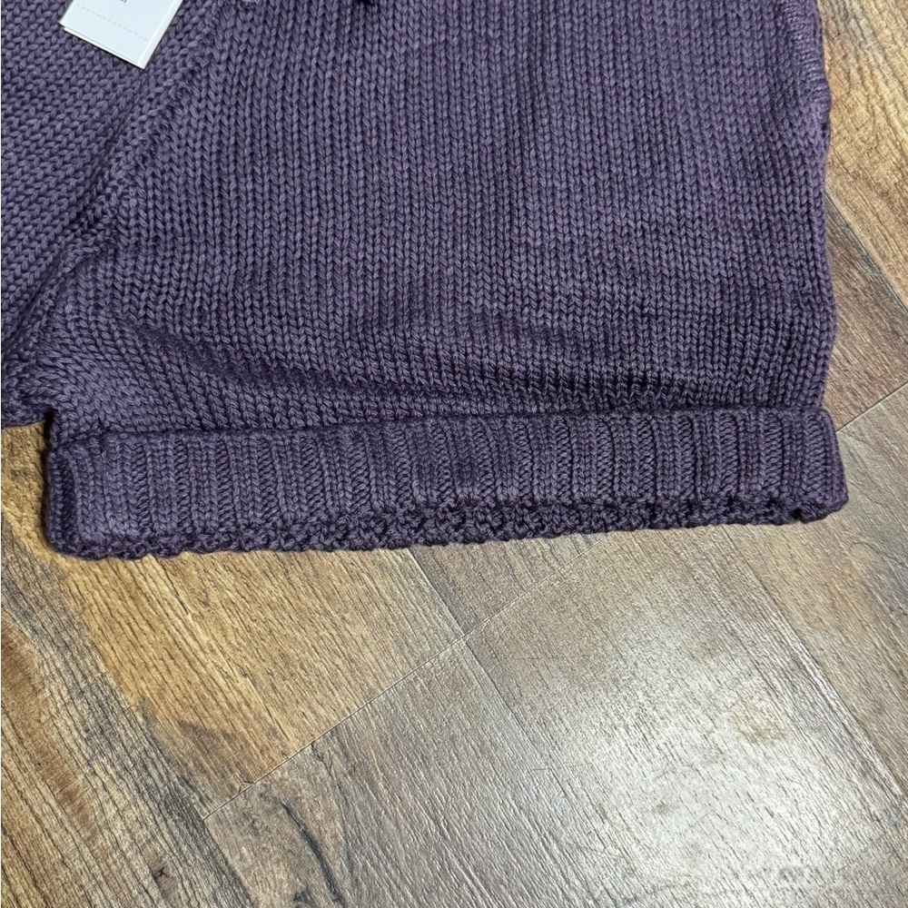 525 America Vintage Violet Sweater Knit Lounge Shorts | Drawstring | Size S - Picture 6 of 8